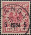 overprint on Reichpost