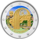 2 Euro (25th anniversary of the Slovak Republic. Coloured 2)