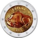 2 Euro (UNESCO World Heritage. Altamira Cave. Coloured 4)