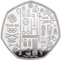 50 Pence (Team GB's Participation in the 2020 Tokyo Olympic Games. Silver)