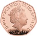 50 Pence (Team GB's Participation in the 2020 Tokyo Olympic Games. Gold)