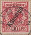 Crown/eagle with overprint