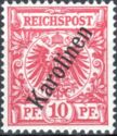 Crown/eagle with overprint