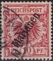 overprint on Reichpost