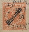 overprint on Reichpost