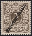 Overprint "Marschall-Inseln" on Reichpost Issue