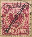 Overprint "Marschall-Inseln" on Reichpost Issue