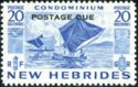 Stamps of 1953 with Overprint POSTAGE DUE - New HEBRIDES