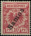 overprint on Reichpost