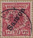 overprint on Reichpost