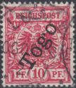 overprint on Reichpost