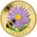 250 Dollars (Flora and Fauna - Aster and Bumble Bee)
