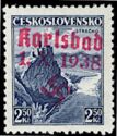 Strečno, overprinted