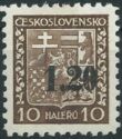 Czechoslovak Coat of Arms, surcharged