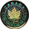 5 Dollars (30th Anniversary Gold Maple Leaf Hologram)
