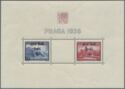 Stamp exhibition PRAGA 1938, overprinted