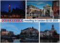 Postcrossing meeting in Leiden 02 02 2020 - 4 evening and night views