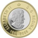 2 Dollars (10th Anniversary Two-Dollar Toonie. Gold)