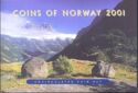 Various Kroner (Mint set 2001 - Souvenir Set, English Text)