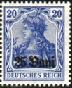 M.V.i.R. overprint on "Germania"