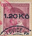 Valule overprint on Masaryk