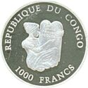 1,000 CFA Francs (Last Emission of the French Franc)