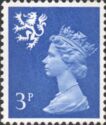 Queen Elizabeth II - 3p Machin Portrait
