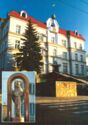 Lutsk. City Hall. Saint Mykolay monument.