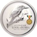 2 Dollars (Kookaburra. World War I 1914 - 1918)