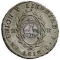 2 Reales (No date. Countermark Chiloe)
