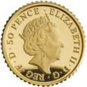 50 Pence (Britannia The Spirit of a Nation. Gold)