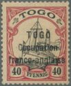 overprint on Imperial yacht "Hohenzollern"
