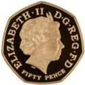 50 Pence (The Glasgow 2014 Commonwealth Games - Gold)