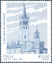Millennial bell tower of Treviglio Basilica San Martino