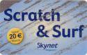 20 EUR Scratch & Surf Skynet/Belgacom