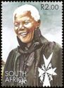 Nelson Mandela in Mantle of Order of St. John