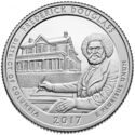 25 Cents / Quarter (Frederick Douglass National Historic Site. Silver)