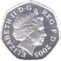 50 Pence (250th public. Samuel Johnson's Dictionary - Silver edition)