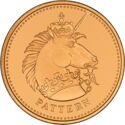 1 Pound (Heraldic Beast Series, Scottish Unicorn - Gold)