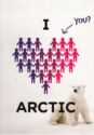 Freecard 4490. I love the Arctic - Polar Bear (Ursus maritimus)