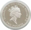 2 Pounds (Tercentenary - Claim of Rights - Scotland crown. Piedfort)