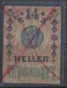 Stempel Marke 1910 14 heller