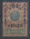 Stempel Marke 1910 64 heller