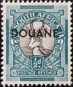 Overprint 'DOUANE'
