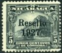 National Palace Overprinted Resello 1927
