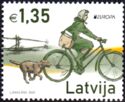 Europa - Mail Delivery by Bicycle