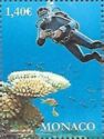 Oceanographic Museum of Monaco : Coral and diver