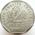 2 Francs (reeded edge)