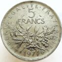 5 Francs (O. Roty)