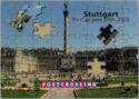 Stuttgart Meetup June 20th, 2020 Postcrossing - jigsaw puzze of Schloss (palace)